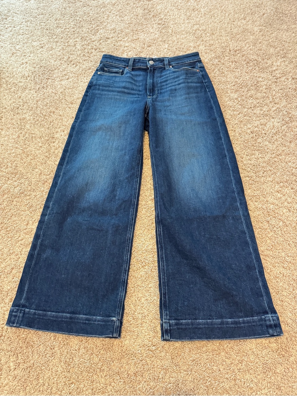 PAIGE Anessa High-Rise Wide-Leg Jeans Size 28 - Picture 9 of 16